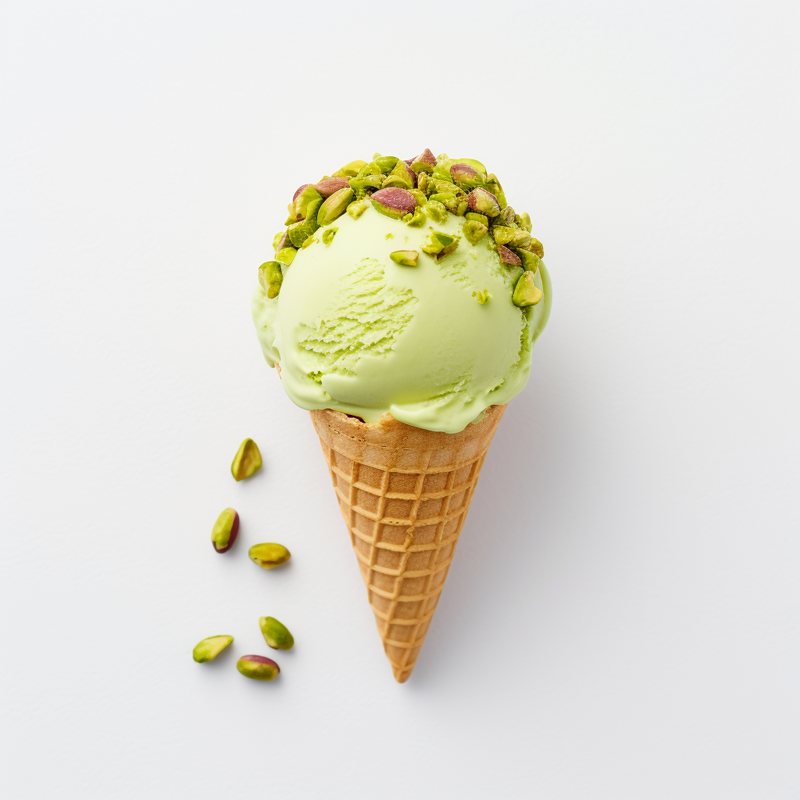 The Surprising History of Pistachio Ice Cream