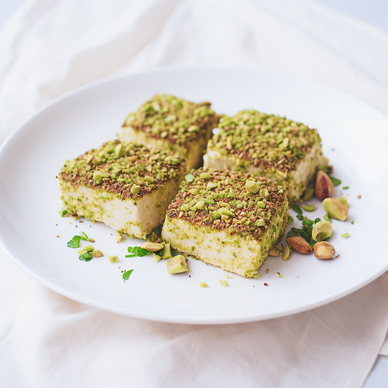 Pistachio Crusted Tofu