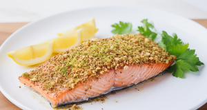 Pistachio Crusted Salmon